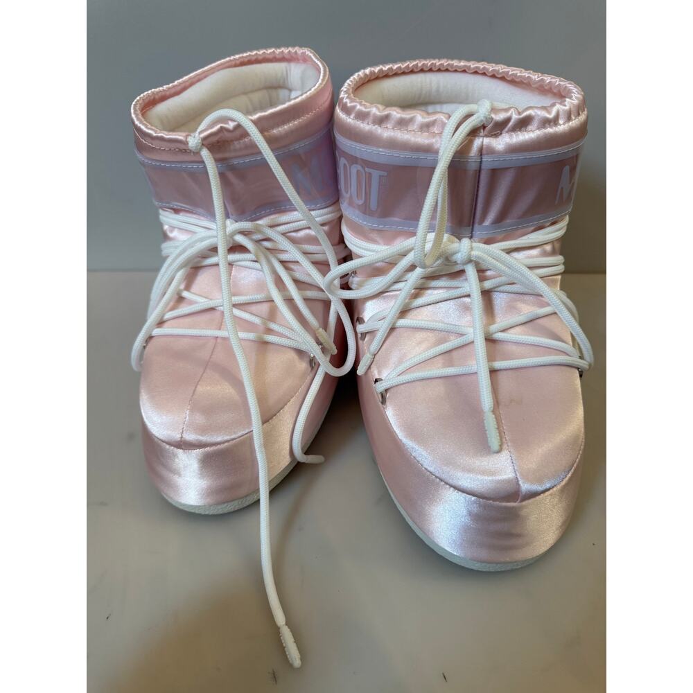 Moon Boot ICON LOW Rose Pearly Snow Boots 39/41 - Picture 4 of 8